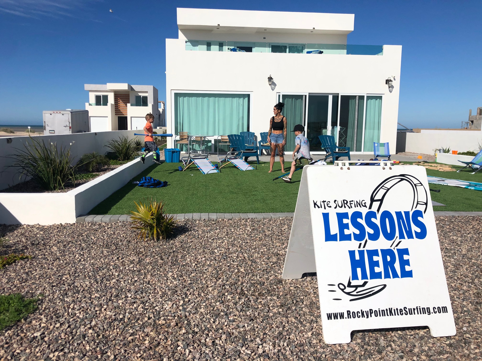 kitesurfing lessons Sea of Cortez, in Puerto Penasco